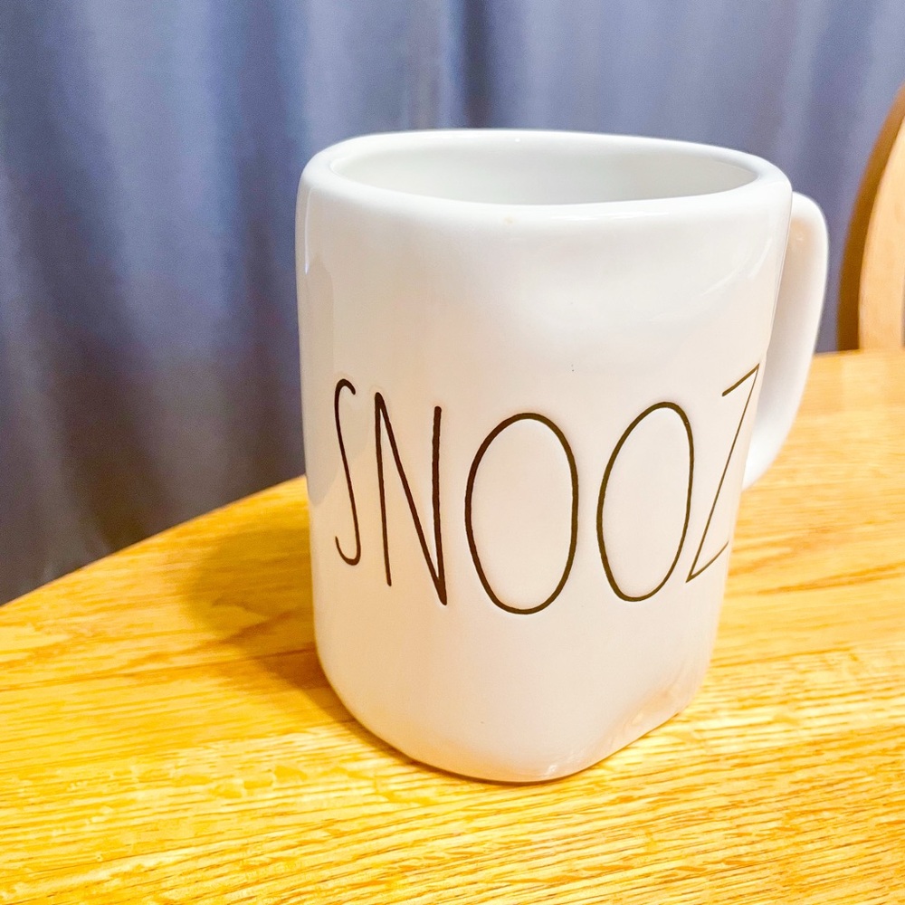 Rae Dunn Mug - Snooze - Good Condition - Coffee Tea Mug - Kitchen Dining - Picture 5 of 10